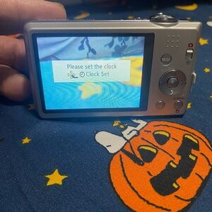 Silver Digital Camera